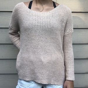 Cream sweater